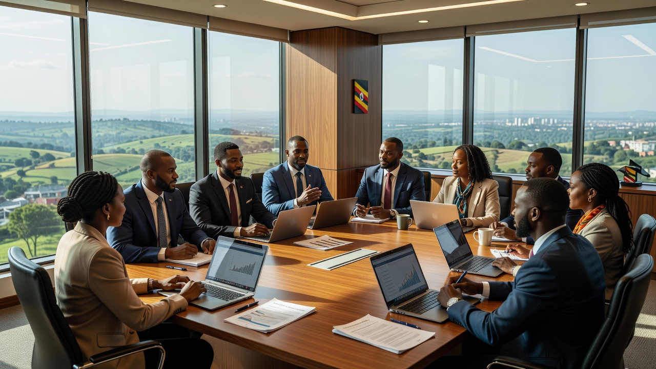 Boardroom meeting