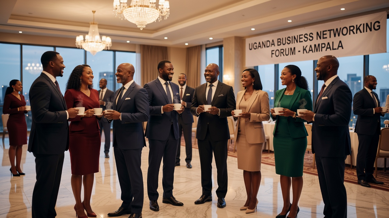 Business networking event