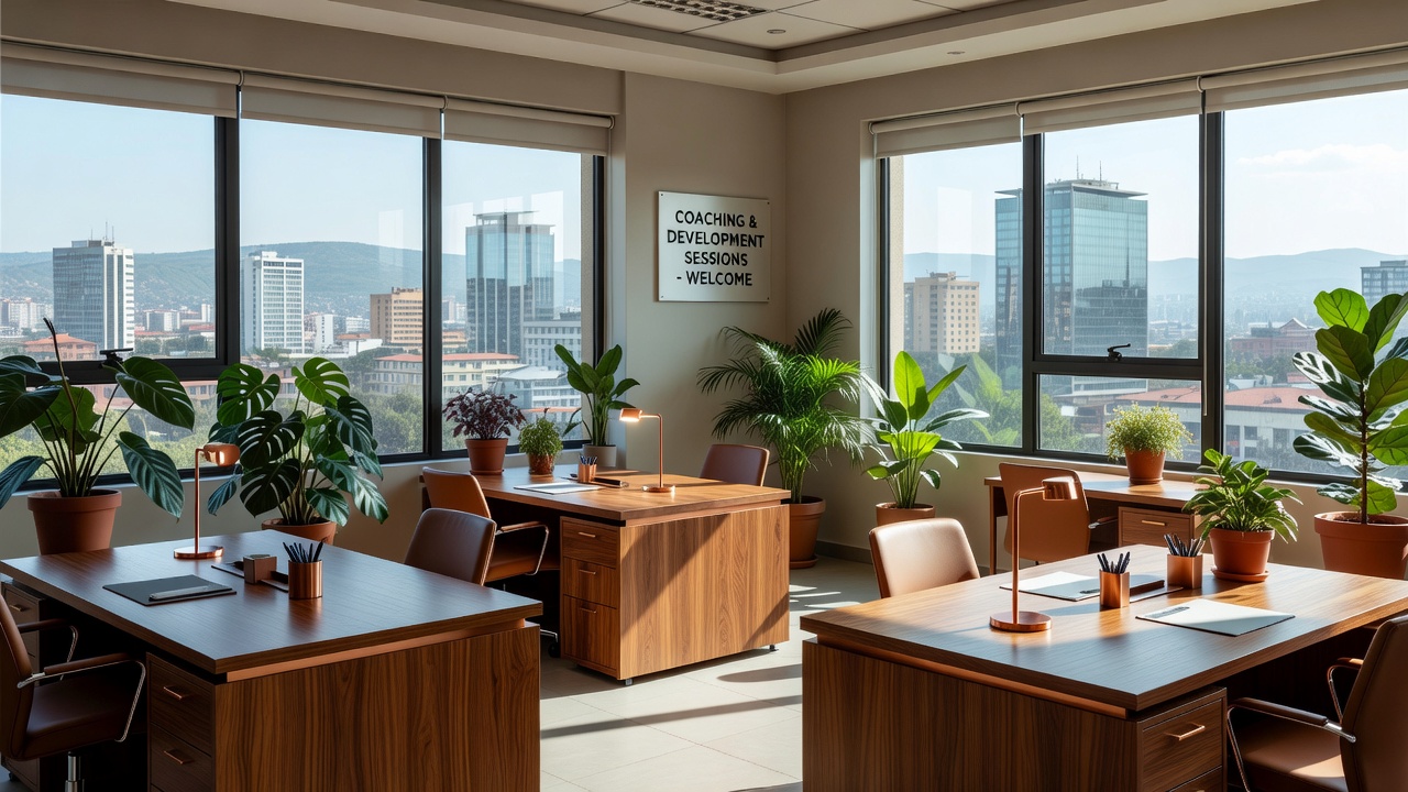 Modern Ugandan corporate office
